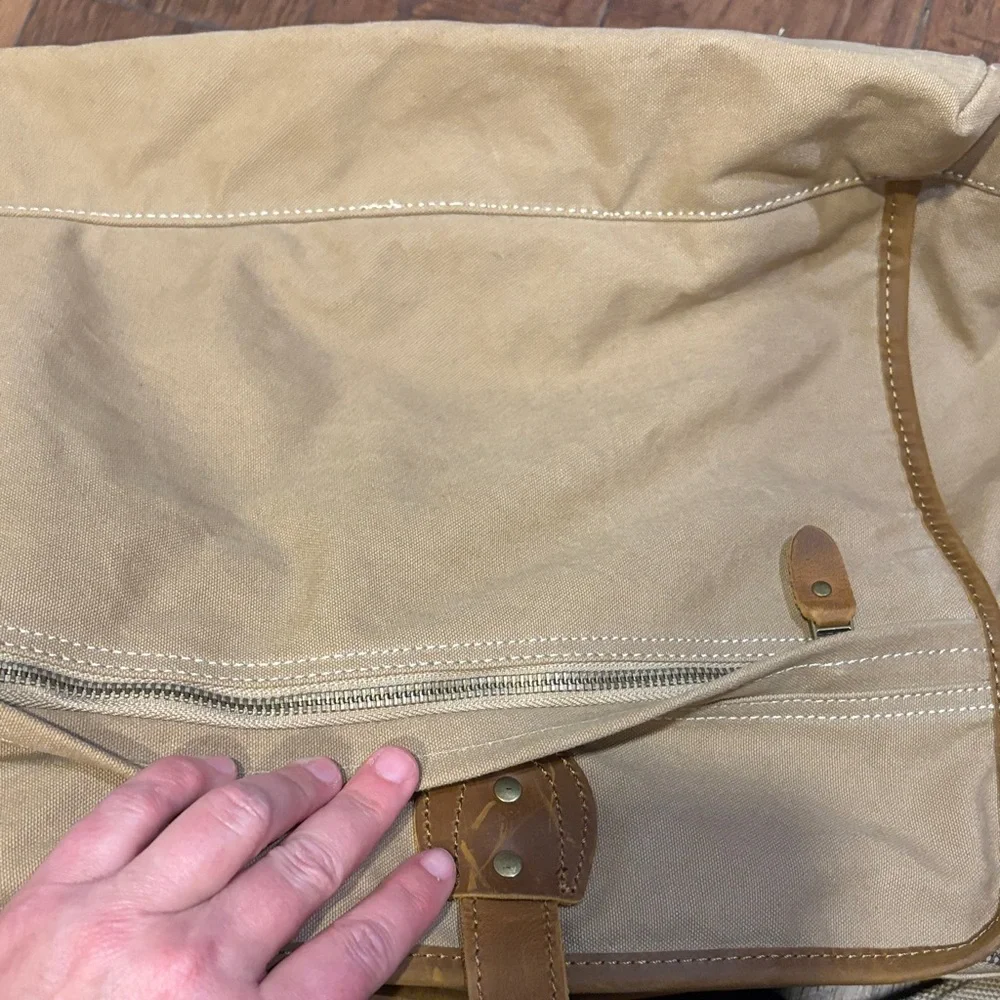 TSD Weekender Tan and Brown Men's Bag